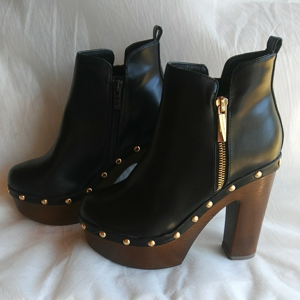 ๐Women's High Platform Ankle Boots๐ - Picture 3 of 8